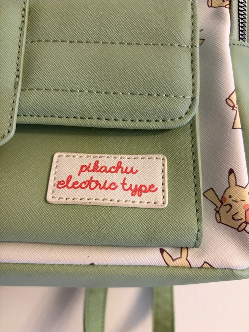 Pokemon Green Pikachu & Poké Ball Mini Backpack